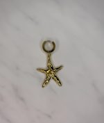 Gold Starfish Earring Ss25 - Image 2