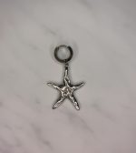 Silver Starfish Earring Ss25 - Image 2