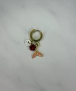 Red Mermaid Earring Ss25 - Image 2