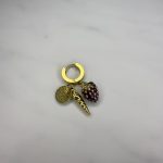 Purple Shell Earring Ss25