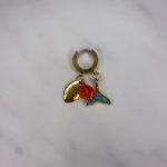 Orange Rose Earring Ss25