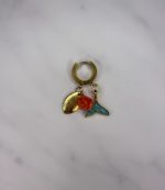 Orange Rose Earring Ss25
