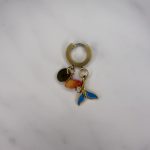Red Mermaid Earring Ss25