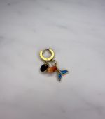 Red Mermaid Earring Ss25 - Image 2