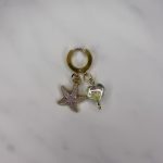 Purple Starfish Earring Ss25