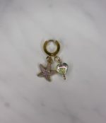 Purple Starfish Earring Ss25
