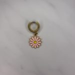 Pink Flower Earring Ss25