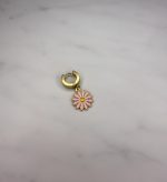 Pink Flower Earring Ss25 - Image 2