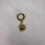 Gold Sun Earring Ss25