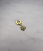Gold Sun Earring Ss25 - Image 2