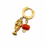 Gold Lobster Earring Ss25