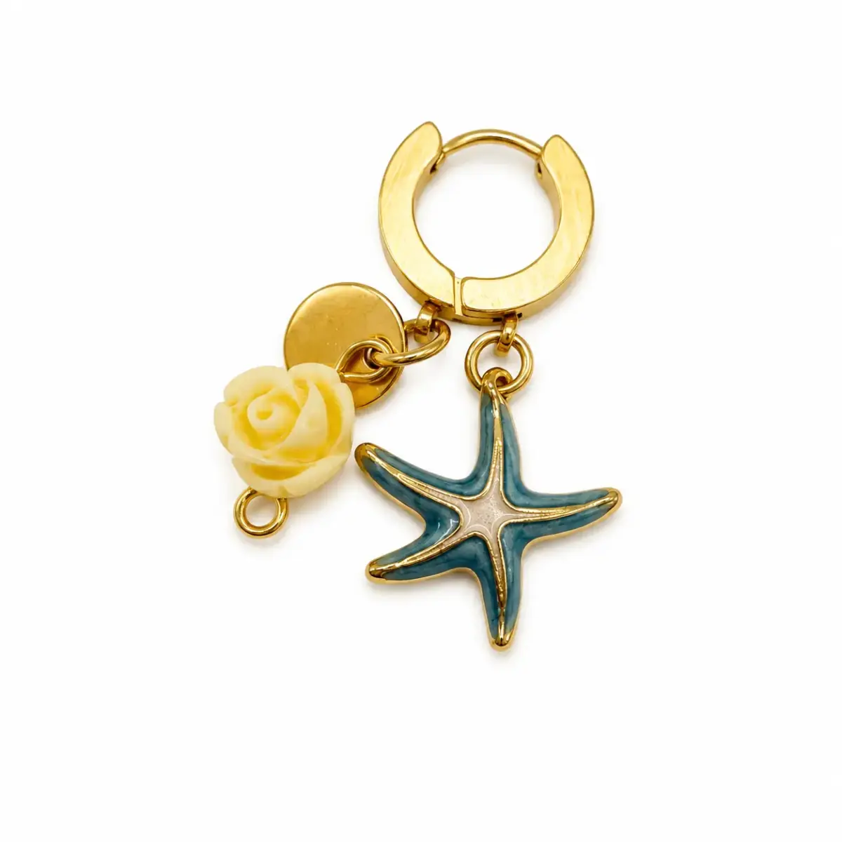 Blue Starfish Earring Ss25