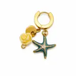 Blue Starfish Earring Ss25